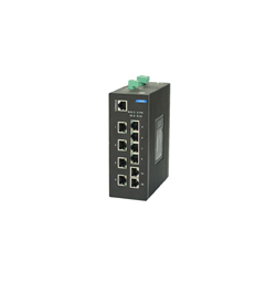 千兆1光1電＋8個百兆電口PoE工業(yè)交換機(jī)